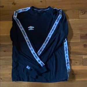 Classic Umbro striped sleeve long sleeve